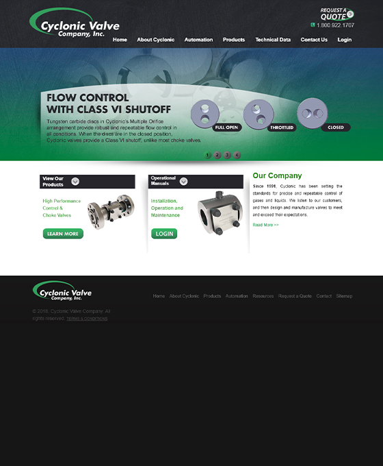 Cyclonic Valve